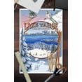 thumbnail image 3 of Lake Tahoe, California, Winter Views (12x18 Wall Art Poster, Room Decor), 3 of 3