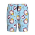 thumbnail image 4 of Wukai Gnome Pool Party Men’s Short Pajama Pants With Pockets Soft Sleep Pj Shorts for Men-XX-Large, 4 of 6