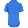 thumbnail image 3 of Women's Cutter & Buck Blue Detroit Lions Coastline Epic Comfort Eco Recycled Polo, 3 of 3