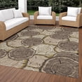 thumbnail image 3 of Addison Rugs Chantille Indoor/Outdoor Transitional Lodge Fudge Machine Washable Rectangle Rug, 10' x 14', 3 of 8