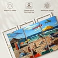 thumbnail image 6 of Elephant Stock Dog Beach Wall Art - Horizontal Multi Panel Canvas - Living Room Wall Decor - Humor Multi Panel - Blue And Beige Decor By Lucia Heffernan - 65" x 42", 6 of 8