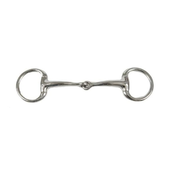 Jacks 1015 Curved Mouth Eggbutt Snaffle Bit