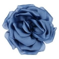 thumbnail image 1 of Pin de broche de flor de satén de seda Uxcell, gran pin de solapa floral de peonía para mujeres, azul oscuro, 1 of 7