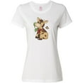 thumbnail image 3 of Inktastic Corky Cow Women's T-Shirt, 3 of 5