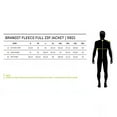 thumbnail image 3 of BRANDIT INDIVIDUAL WEAR Adult Male Fleece Full Zip Jacket, Color: White, Size: S, 3 of 3