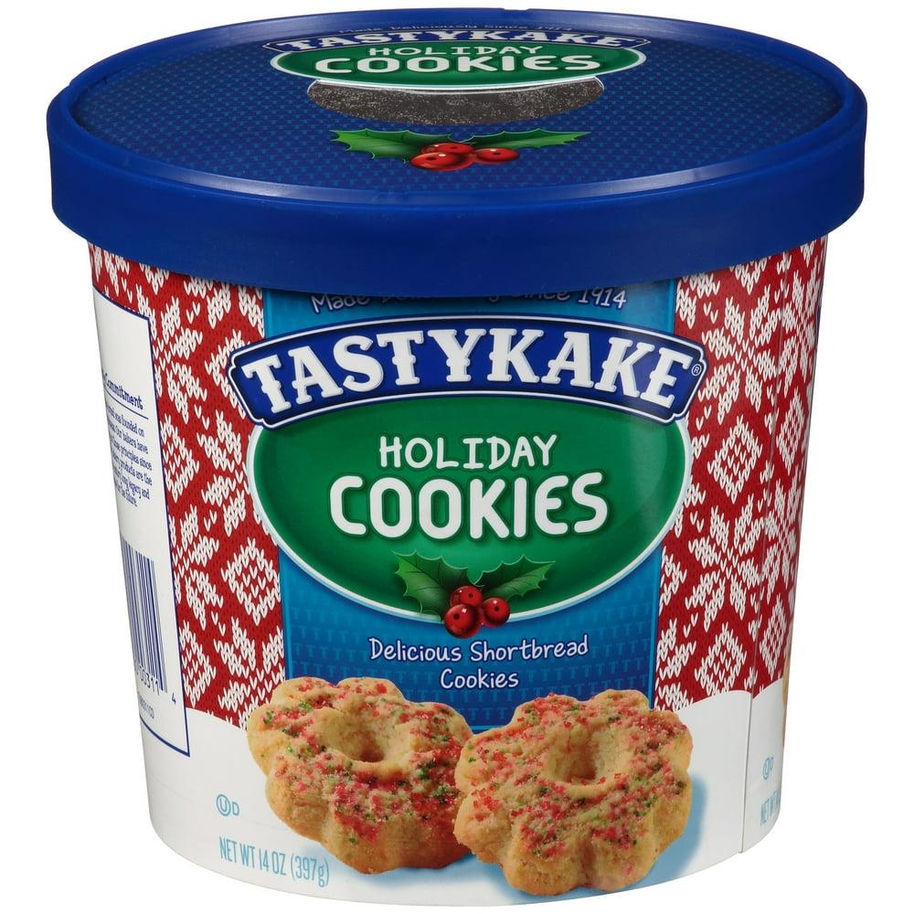 Tastykake® Delicious Shortbread Holiday Cookies 14 oz. Tub Walmart
