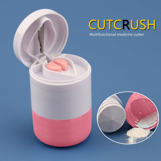 Pills Cut Adjustable Pills Splitter for Multiple Big Small Pills Even Cut