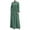 Green, variant on Womens Eid Mubarak Praying Clothes Plus Size Zipper Abaya Dress Muslim Islamic Dubai Kaftan Eid Ramadan Prayer Dress