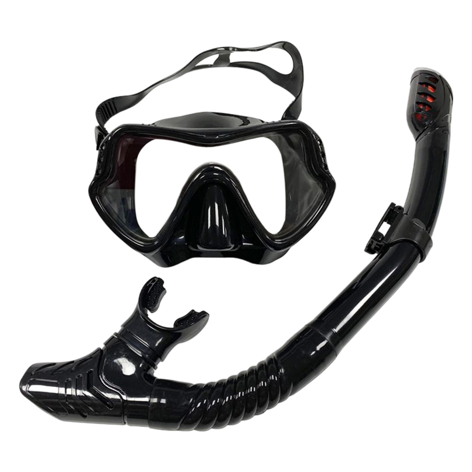 Pro Snorkel Set Swimming Glasses Scuba Diving Panoramic Snorkeling ...