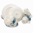 thumbnail image 5 of Elama Blue Rose Traditional 16 Piece Elegant Dinnerware Set, 5 of 5