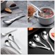 thumbnail image 5 of 4 cucharas resistentes para cocina, sopa, café, cucharas de mesa, cubiertos para sopa, salsas, guisos, cereales, salsas, accesorios, 5 of 5