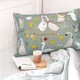 thumbnail image 4 of Balery Cute Farm Birds Funda de Cojín Estampada, Regalos para Mujeres, Regalos de Amor para Ella, Regalos para Novia o Esposa, Funda de Almohada-14"x20", 4 of 6