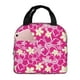 thumbnail image 1 of Easygdp Vintage Flowers Bolsa Térmica Premium - Tela Oxford Impermeable, Gran Capacidad, Bolsillo Frontal, Unisex para Trabajo, Escuela, Actividades al Aire Libre y Picnics, 1 of 8