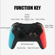 Wireless Switch Pro Controller for Nintendo Switch / Switch Lite / Switch OLED / PC Consloe 6-axis TURBO Dual Vibration