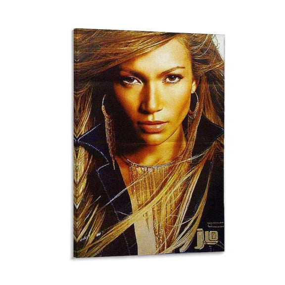 Jennifer Lopez By J Lo Canvas Poster Wall Art Decor Print Picture Paintings for Living Room Bedroom Decoration