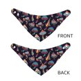 thumbnail image 6 of Goofa Mushroom Doodle Pattern Pet Scarf Bandana - Adjustable and Comfortable,Dog Scarf Bib Kerchief Breedfor Dogs and Cats-, 6 of 8