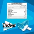 thumbnail image 3 of Goma de mascar Trident sin azúcar sabor a menta fresca 18 pzas, 3 of 4