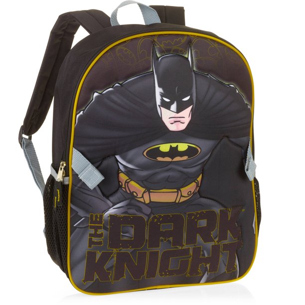 Warner Bros. DC Batman Dark Knight Backpack with Lunch