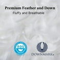 thumbnail image 2 of Goose Feather Down Comforter Queen Size, Made in Canada All Season Fluffy Duvet Insert, 2 of 6