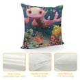 thumbnail image 4 of PHYHOO Cartoon Pink Throw Pillow Covers for Kids Boys Retro Pillow Covers Cushion Cases Marine Animal Decorative Pillow Covers Sofa Couch,Room Decor, 4 of 5