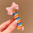thumbnail image 1 of Banda para el cabello con dibujos animados para niños, línea telefónica, banda para el cabello, banda de goma elástica para la cabeza, banda para el cabello con cola de caballo de aspecto, 1 of 6