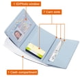thumbnail image 4 of SUTENGDA 3D Duck Wallet  Mini Folding Purse  Holder ID Window Purse  Multi Slot Card Pack  Purpel, 4 of 7