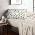 thumbnail image 6 of Lsque Transport1 Pattern Pillow Case – Soft & Cozy Throw Pillow Cover, Hypoallergenic Cushion Case for Sleeping Women with Envelope Closure-16"x24", 6 of 6