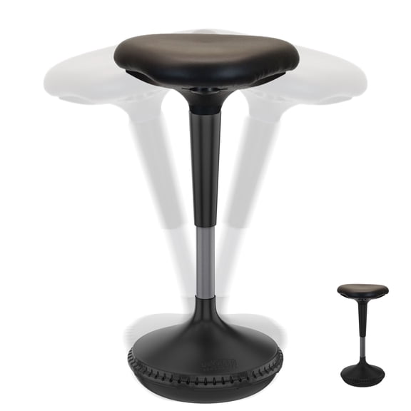 Wobble Stool Standing Desk Chair | Adjustable Height 23–33” Tall Active Sitting Stool for Office, Classroom & Home Workspaces