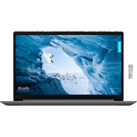 Lenovo Ideapad 1i 15.6" Laptop - Intel Core i3-1215U with 8GB Memory - Intel Iris Xe Graphics - 512GB SSD - Cloud Gray