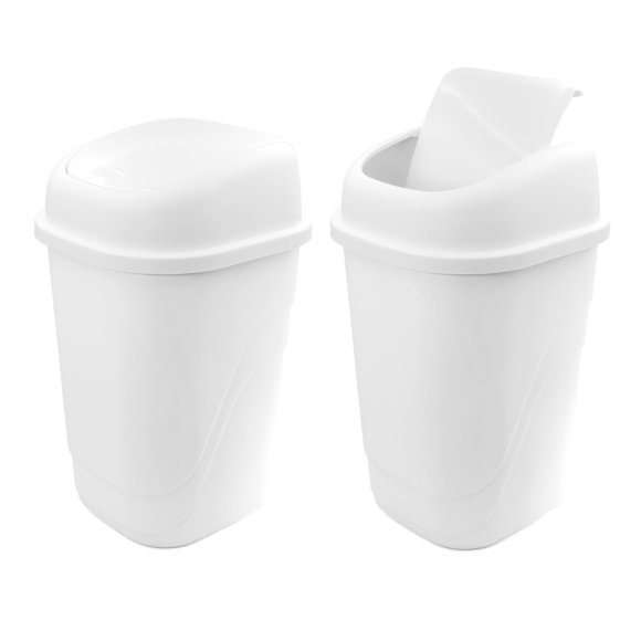 Kit Bote con Tapa Balancín Mediano 2 Pz