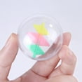 thumbnail image 3 of 3pcs Interactive Cat Toys Ball Transparent Cat Balls Durable for Cats Kitten Pet New Random Color, 3 of 8