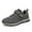 Dark Gray, variant on Xinyolin Casual Men Lace-up Magic Tape Running Sports Shoes Anti Skid Trainers Sneakers