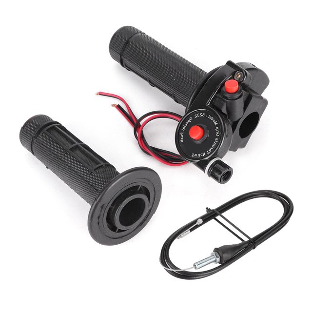 1 par Universal 22mm manillar de motocicleta Pit Bike agarre de acelerador rápido 125cc 140cc 150cc