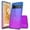 Blue/Purple, variant on Google Pixel 6 Pro Case, Rosebono Hybrid Glitter Sparkle Transparent Colorful Gradient TPU Skin Cover Case For Google Pixel 6 Pro (Blue/Pink)