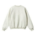 thumbnail image 4 of Men's Fashion Sweatshirts 2025 Silver Pullover Long Sleeved Solid Color Loose Plus Size S, 4 of 4