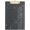 Black, variant on Glitter Acrylic Clipboard Decorative Standard A4 Letter Size 12.2" x 8.7", Fashion Bling Clip Boards with Designed Low Profile Gold Clip for Classroom Office