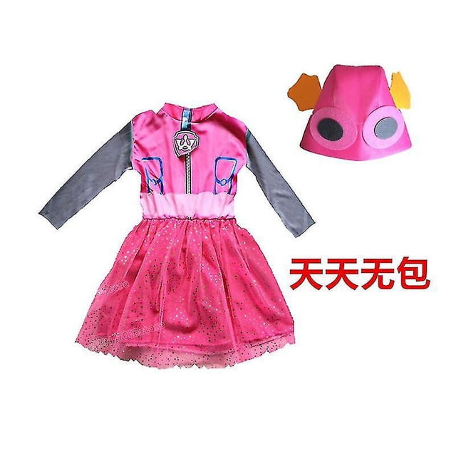 Disfraz para niñas Chase Marshall Rocky Zuma Skye Rubble Boys Cos ropa para el día del niño traje de actuación al por mayor
