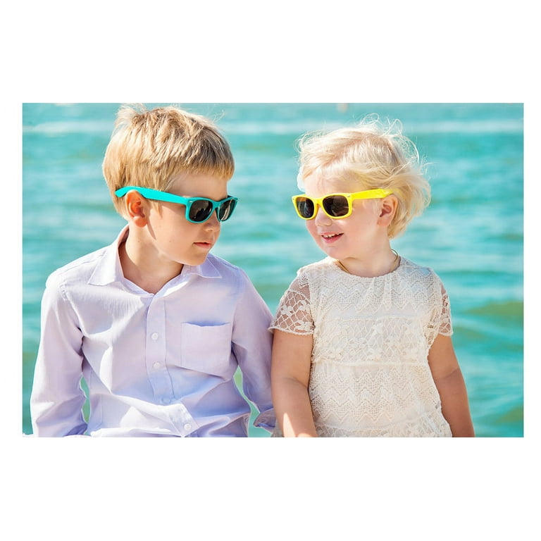Heldig Kids Polarized Sunglasses TPEE Rubber Flexible Frame for