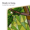 thumbnail image 5 of Red Panda, Mosaic Series Birch Wood Wall Sign (6x9 Rustic Home Decor, Ready to Hang Art), 5 of 5