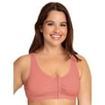 thumbnail image 2 of Fruit of the Loom Women's Comfort Front Close Sports Bra, 3-Pack, Style 96014D, 2 of 8