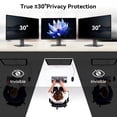 thumbnail image 4 of [2 Pack]Fully Removable 24 Inch Privacy Screen Filter for 16:9 Widescreen Computer Monitor, Desktop PC, Eye Protection Anti Glare Blue Light Filter Privacy Shield, Anti Spy Screen Film 24 In, 4 of 10