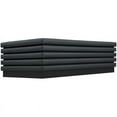 thumbnail image 4 of Meridian Furniture Rory Black Vegan Leather Coffee Table, 4 of 29