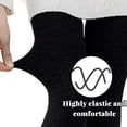 thumbnail image 4 of Extra Long Socks Thigh High Cotton Socks Extra Long Knee Boot Stockings for Women, 4 of 5