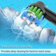 thumbnail image 2 of 8 Cabezales De Cepillo Cross Clean Compatibles Con Cepillo De Dientes Eléctrico Oral B, Compatibles Con Cross Action Pro 1000 Y Otros Cepillos De Dientes Eléctricos Oral B., 2 of 7