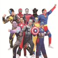 thumbnail image 1 of Cosplay Iron Man Hero Man-Man Ropa Spider Black Bat Man Thor Dios Capitán América Ropa de músculo adulto Masculino, 1 of 2