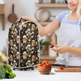 thumbnail image 3 of HELLHERO Skulls Daisy Mixer Blender Cover Durable Home Kitchen Indoor Lightweight Dustproof Blender Cover with Fitted, 3 of 6