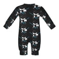 thumbnail image 6 of Ninja Kidz Baby Onesie Romper Footless Infant Long Sleeve Jumpsuit for Boys Girls, 6 of 8