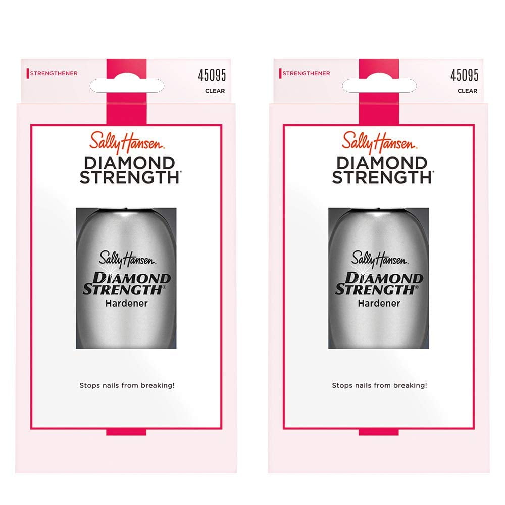 Sally Hansen Diamond Strength Instant Nail Hardener, 0.45 oz, 2 Pack