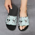 thumbnail image 6 of GZHJMY Stylish Slides for Women Men, Panda Object Set with Bamboo Soft Flexible Slip-on Sandals Slippers, 6 of 7