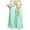 Mint Green, variant on Party Dresses for Women Midi Dresses for Women Multi-wear Method Multi-rope Cross Halter Sexy Bandage Dress Long Skirt Dress